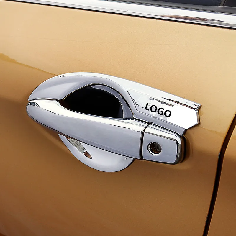 Protective Exterior Door Lock Handle /Bowl Cover Frame For Nissan Qashqai 2016 2017 2018 Good Quality ABS CA062 | Автомобили и