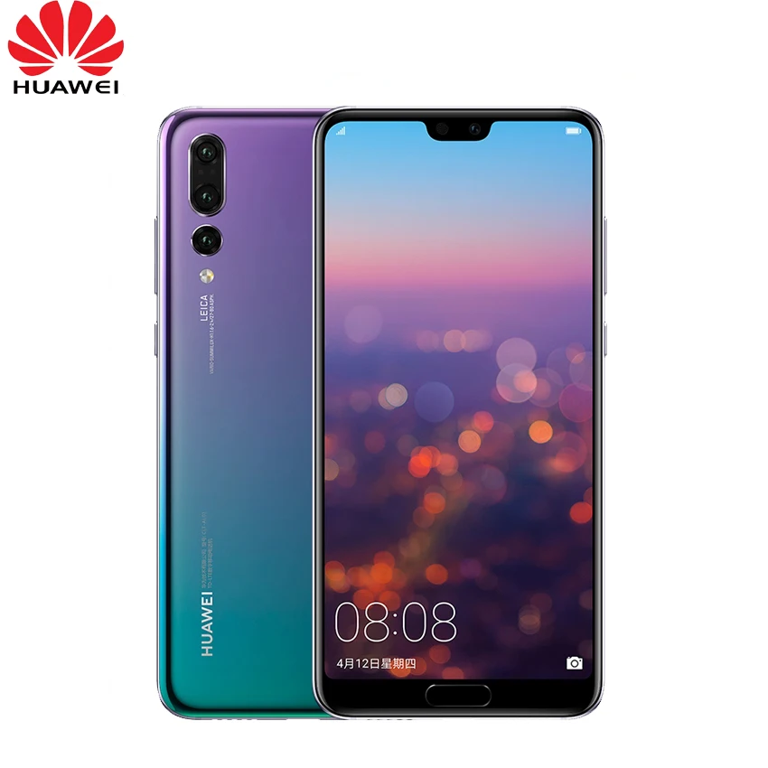 В наличии huawei P20 Pro 6 ГБ 128 полный LTE Band смартфон 40MP тройной камеры заднего вида 1 &quotполный экран NFC Android 8