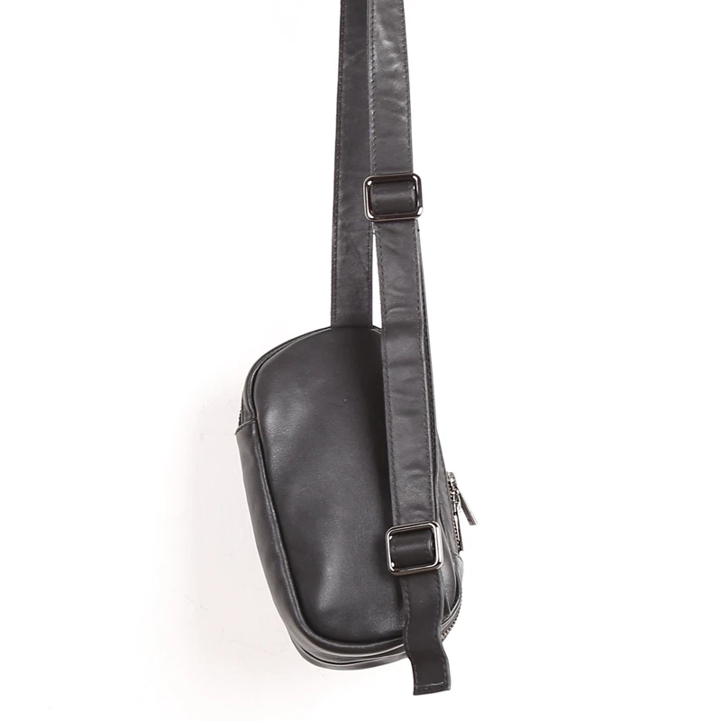 Новая мужская нагрудная сумка из натуральной кожи ручной работы, высокое качество, Воловья кожа, маленькая дорожная сумка через плечо, сумки для сотового телефона, бумажники