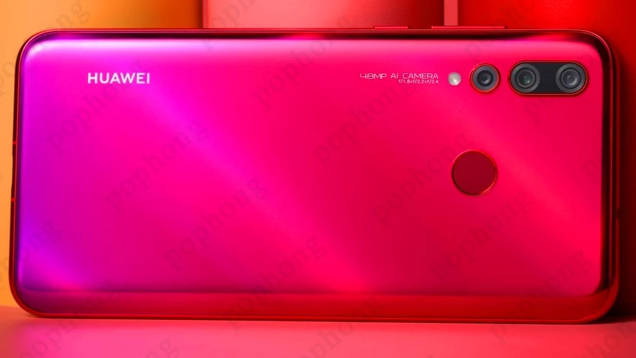 HUAWEI NOVA 4 LTE сотовый телефон 6,4 дюймов 6 ГБ 128 ГБ Kirin 970 Восьмиядерный Android 9,0 отпечатков пальцев 4* камеры