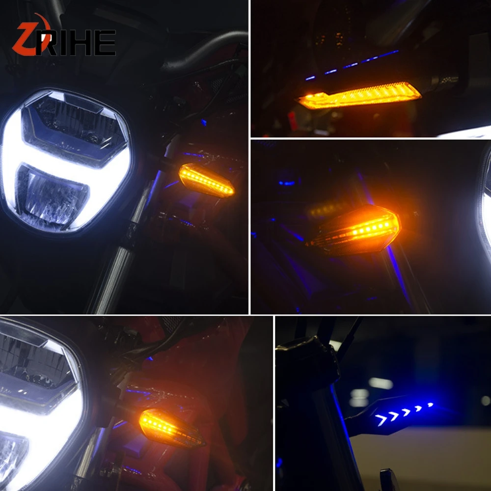 Мото поворотник светодиодный индикатор мигалки для Suzuki Bandit 650 S GSF 250 600 650N 1200 1250 GS 500