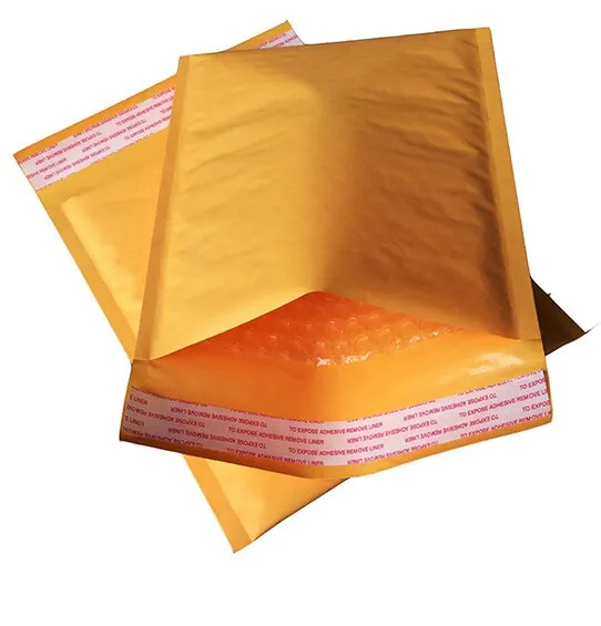 

1PCS Yellow Waterproof Envelope Bubble Packaging Mailing Bags 160X220MM