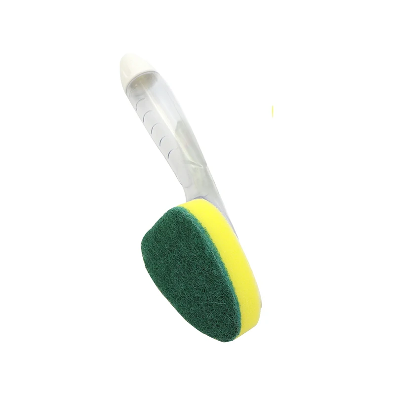 Green ONEUP губка сменный куринг коврик моющий инструмент удобство Чистящая щетка Скраб кухня мыло диспенсер блюдо заправка жидкости - Цвет: Green