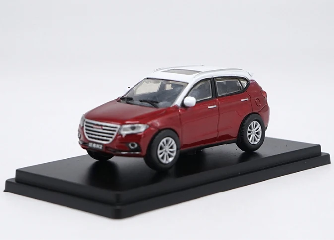 Завод 1: 64 H8 H2 HAVAL бутик сплава автомобиля игрушки для детей Детские игрушки модель подарок оригинальная коробка - Цвет: H2 white top