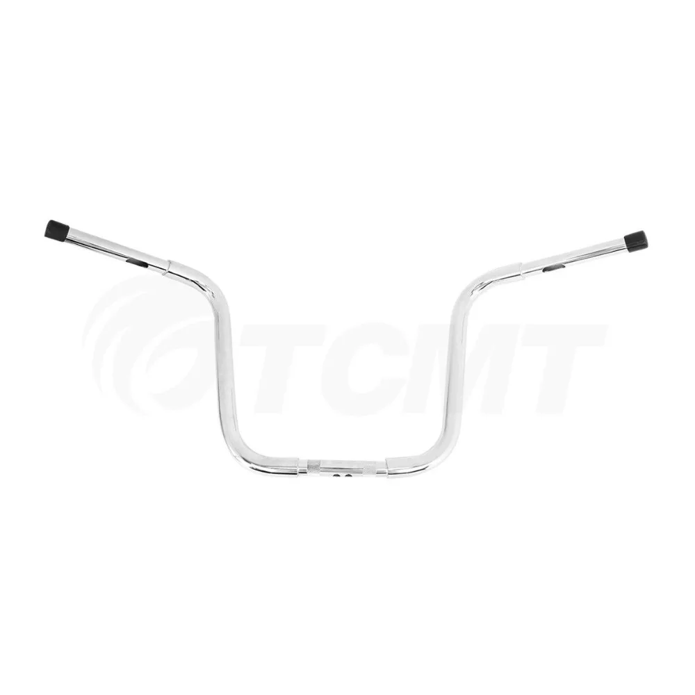 Мотоцикл 1" Rise широкий руль для мотоцикла баров 1-1/4" Fat руль для Harley Sportster XL Iron 883 1200 FLST FXST Chopper хром