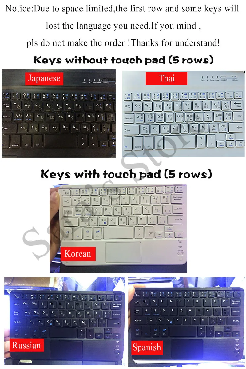 Универсальный чехол с Bluetooth клавиатурой для планшета Lenovo TAB 4 Plus TB-8804F 8 дюймов TAB4 и