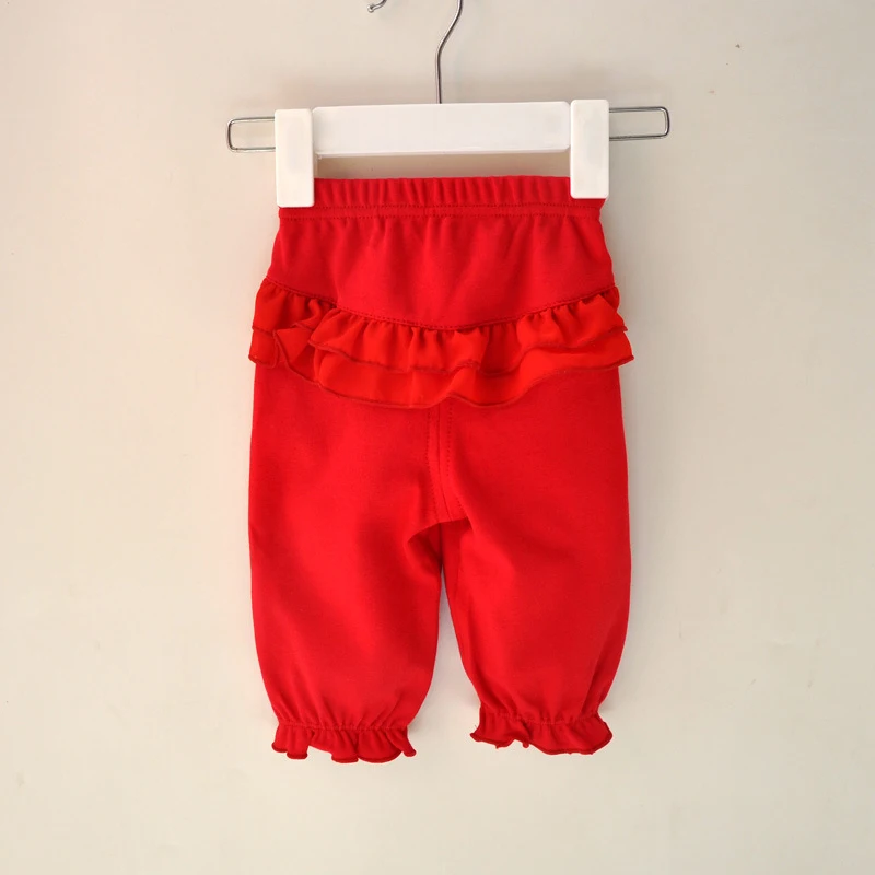 Lovely cozy Baby clothing set Autumn cute lace ruffles baby tops+pants suit kids birthday wedding outfits 0-12m |