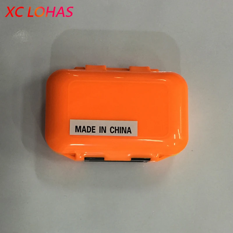 Мини ящик для рыболовных крючков и приманок рыболовный контейнер из 12 ячеек