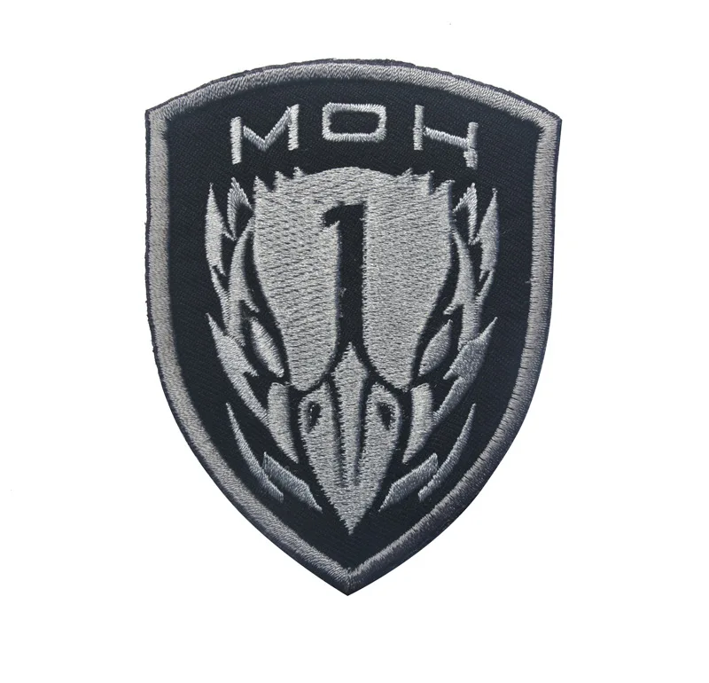 Проект honor медаль honor MOH король Орел Волк череп тактический боевой дух патчи армии заплаты - Цвет: 7