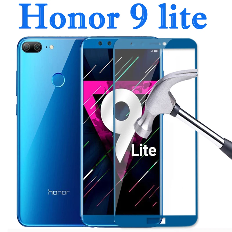 Защитное стекло для экрана Honor 9 Lite закаленное светильник lite honor защитный чехол 9H