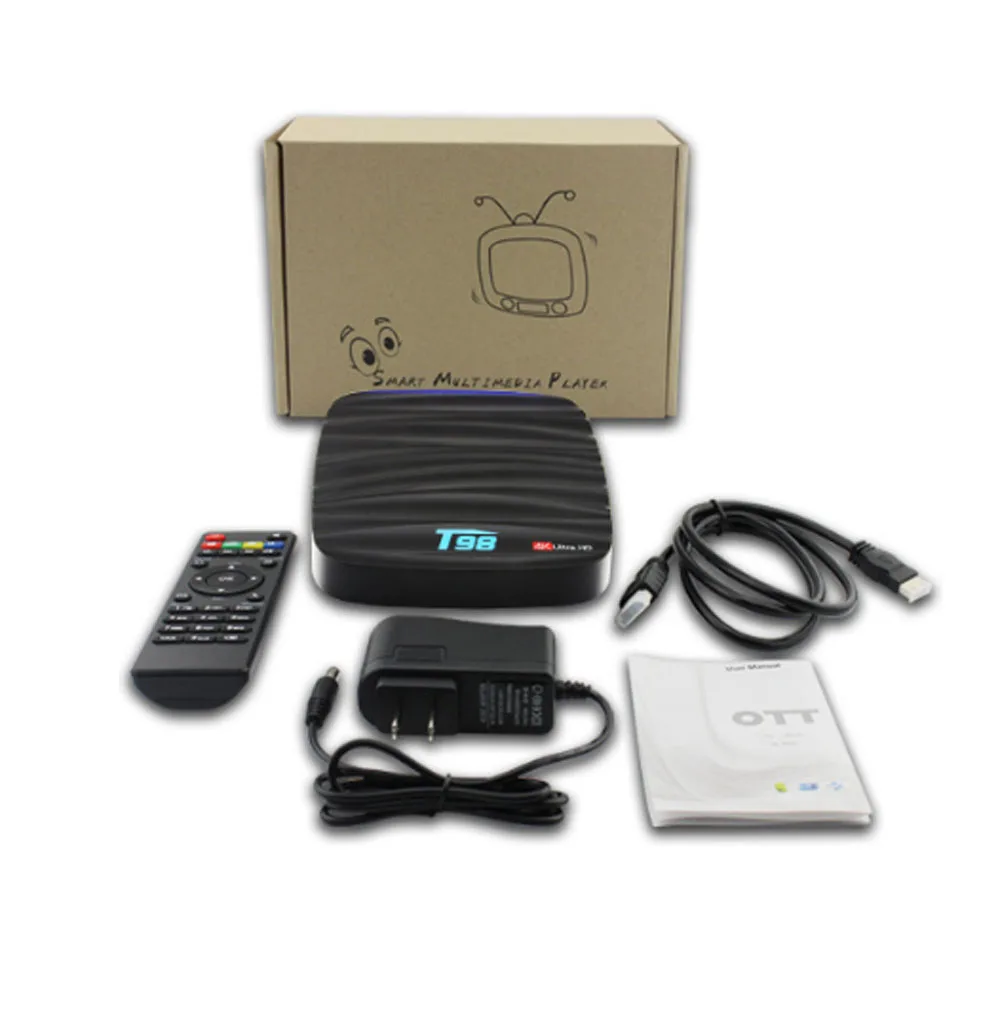 DN006 4 ядра RK3328 USB3.0 WiFi BT 0 Поддержка H.265 K HD Android 7 1 Smart ТВ коробка Декодер каналов