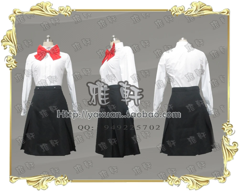 

Shin Megami Tensei Persona 3 Mitsuru Kirijo Cosplay Costume top+skirt 11