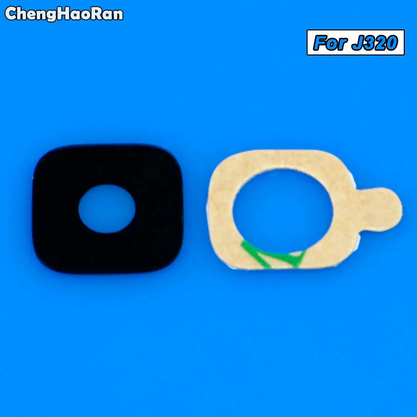 ChengHaoRan задняя Камера Стекло объектив с Стикеры для samsung Galaxy J1 J3 J5 J7 J320 J4 J6 J8 A3 A5 A7 A6 A8 плюс A9 звезда - Цвет: J320