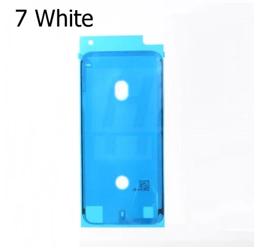 for i7 white Оригинальная клейкая лента наклейка для iPhone 6S 7 8 plus X XS MAX XR ЖК-дисплей сенсорный экран рамка экрана Водонепроницаемая наклейка - Цвет: for i7 white