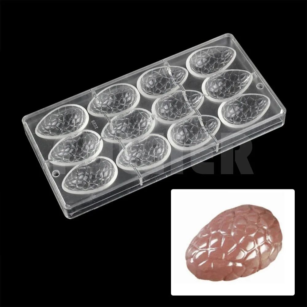 

Кухонная форма для выпечки яиц из поликарбоната, формочка для конфет и шоколада, Пластиковые Кондитерские инструменты