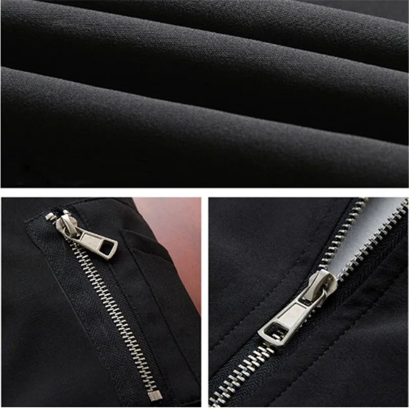 

Spring And Autumn New Men's Bomber Zipper Jacket Male Casual Streetwear Clothing Plus Size 4XL Hip Hop Slim Fit Pilot Coat
