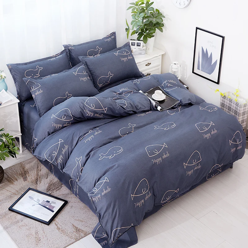 4 шт./компл. милое постельное белье покрывало одеяло с пододеяльником 2 шт.