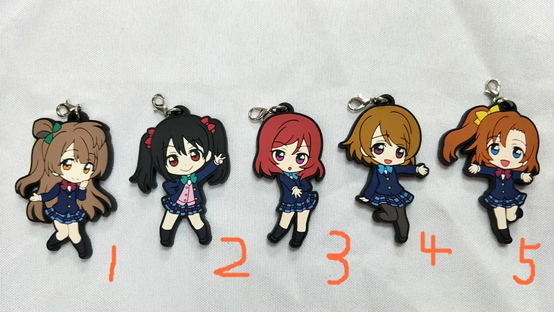 Экшн фигурка Love Live аниме модель Maki Nishikino kotory Minami Nico Yazawa Rin Hoshizora резиновый брелок