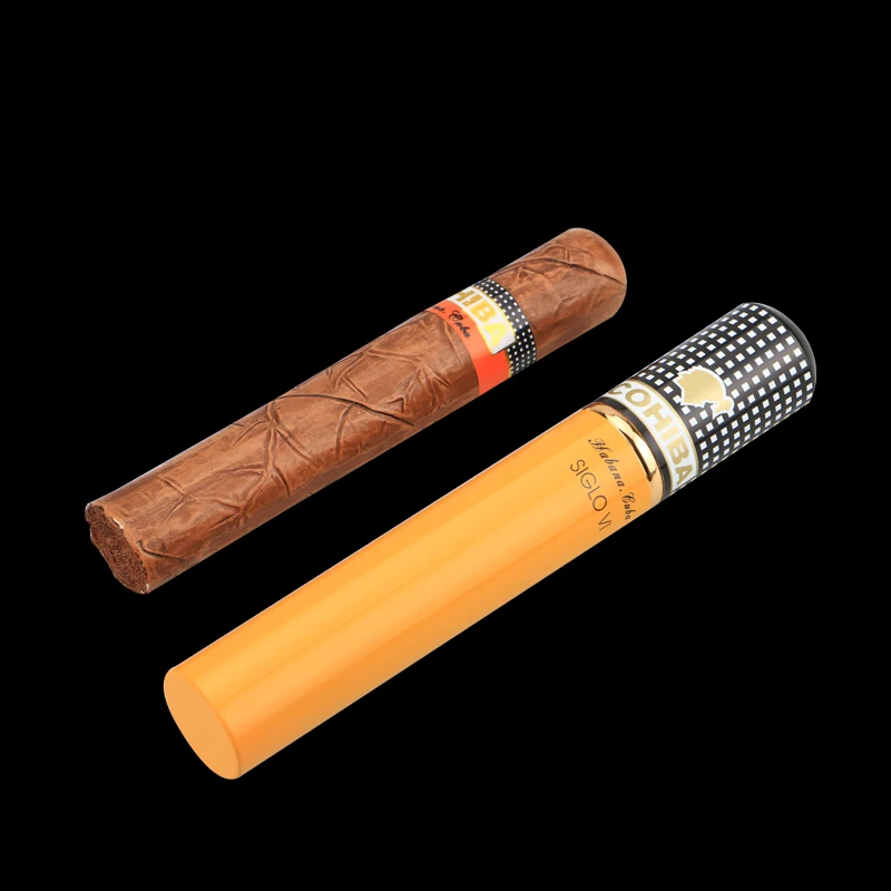 COHIBA симпатичный гаджет портативный Siglo VI алюминиевое дорожное дерево кедра с