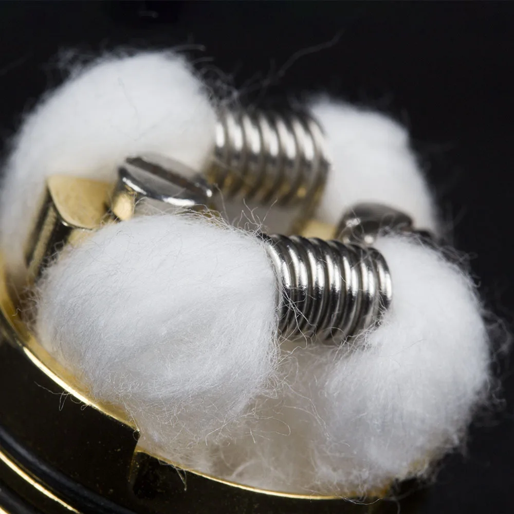30 шт. Vape хлопок предварительно встроенный органический для замены перезагрузки