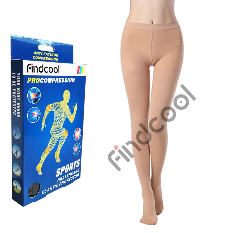 Findcool, женские колготки, компрессионные колготки, медицинские длинные штаны для женщин, большое нижнее белье