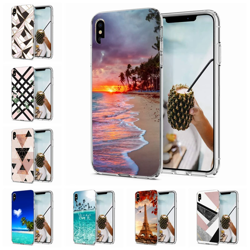 Для iPhone 7 8 Plus 6 6S 6Plus Мягкий силиконовый чехол из ТПУ дизайн специальный красивый
