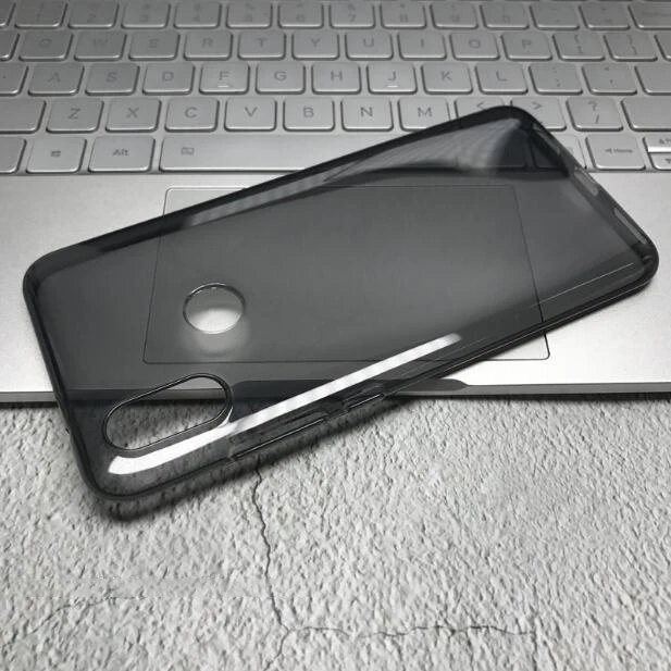 Оригинальный чехол для Xiaomi Mi 8 mi8 mia2 a2 роскошный мягкий прозрачный черный из ТПУ