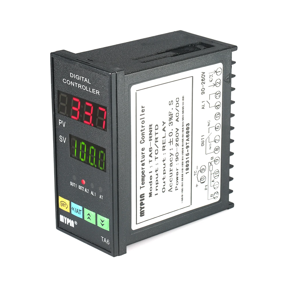 Автоматический термостат цифровой светодиодный PID регулятор температуры
