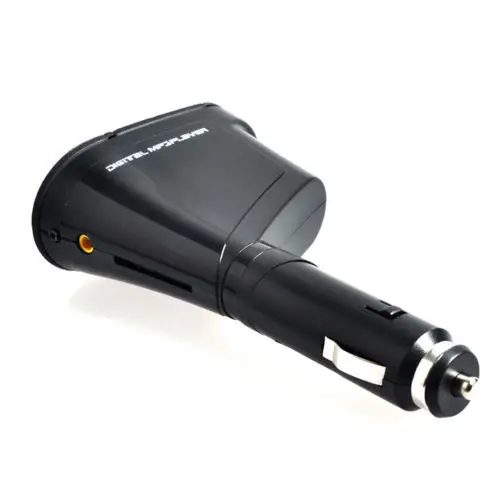 Новый беспроводной FM-модулятор с пультом дистанционного управления USB SD MMC Синий