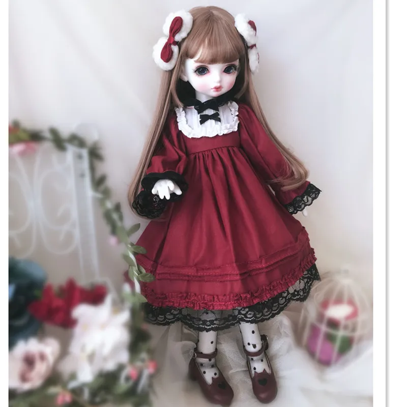 Модная кукольная одежда для кукол Blyth 1/6 BJD 1/4 MSD, мини кукольная одежда, наряды для кукол, аксессуары включают платье, головной убор