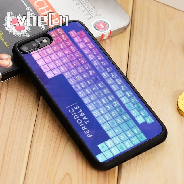 LvheCn Периодическая таблица удивительный научный чехол для телефона iPhone 5 6s 7 8 plus 11