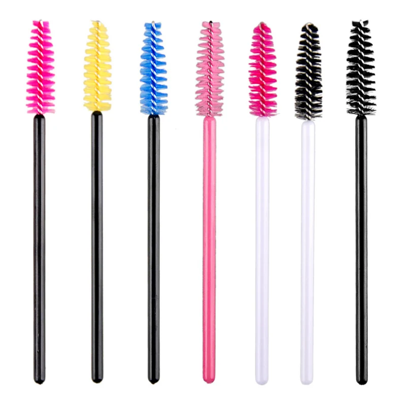 Синтетические одноразовые щеточки для макияжа 50 шт. с тушью ресниц аппликатор