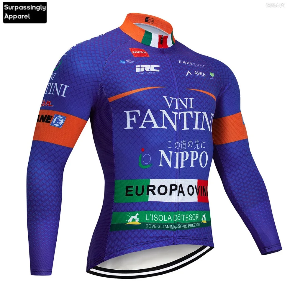 2019 Men VINI Cycling Jersey Clothing Racing Sport Bike Tops Wear Long Sleeve Blue Maillot Ropa Ciclismo | Спорт и развлечения