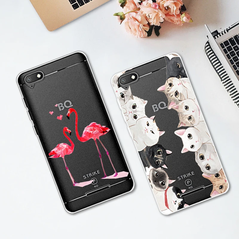 Для BQ BQS 5037 Strike Power 4G 5 0 дюйма чехол для телефона мягкий Tpu силиконовый защитный с