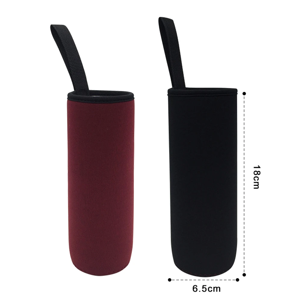 2 шт./лот M высокое качество неопрен стекло для воды бутылки рукава двусторонняя