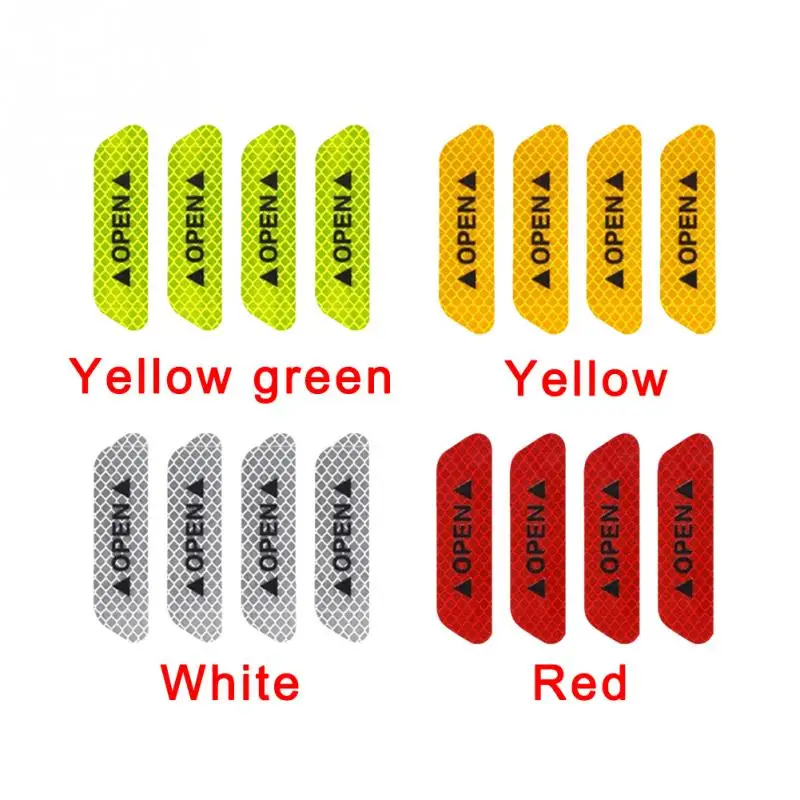 Автомобильная наклейка светоотражающая Предупреждение ющая отметка