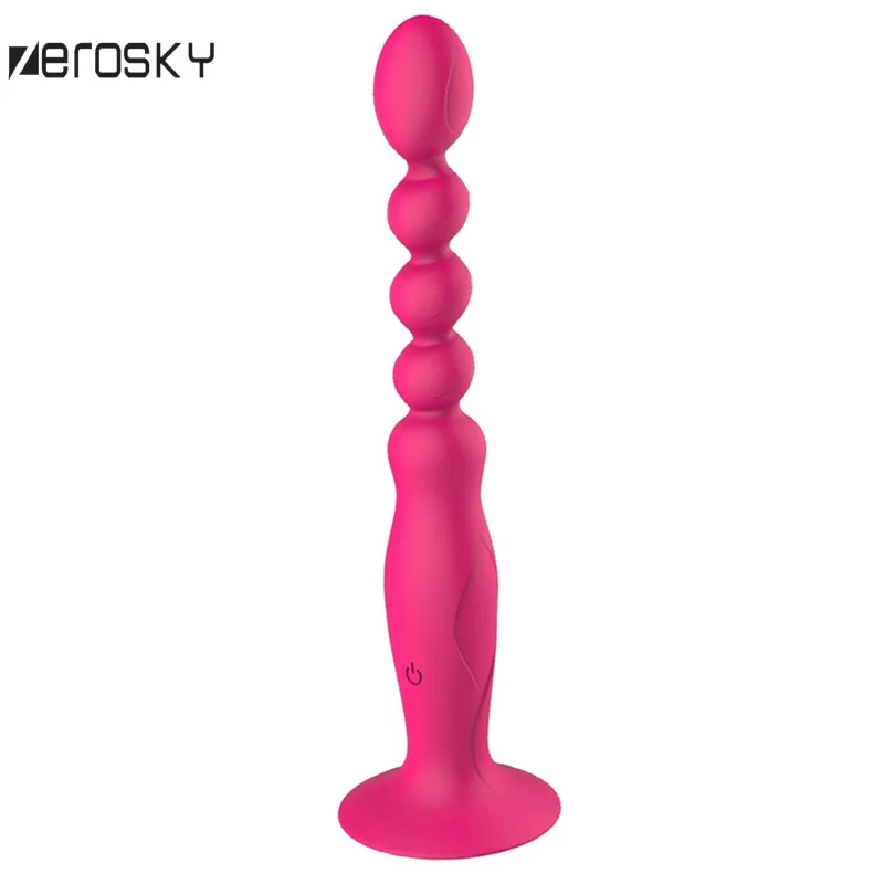 Zerosky Anal Beads Vibration Toys Female Adult sex products masturbation G spot Vibrator Sex For Couples |