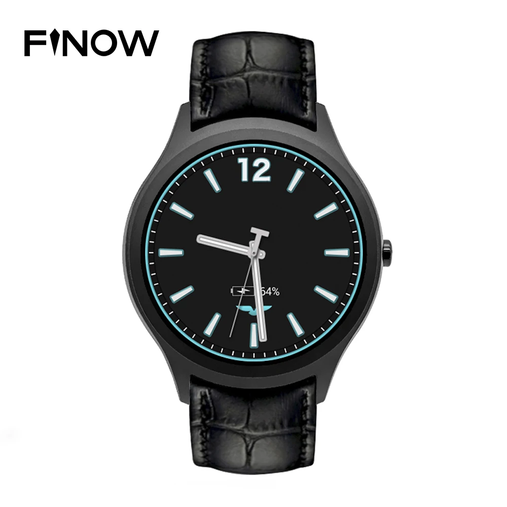 Finow X1 3G Android умные часы с пульсометром телефон BT 4 0 WiFi GPS SIM для мужчин relogio inteligente iOS