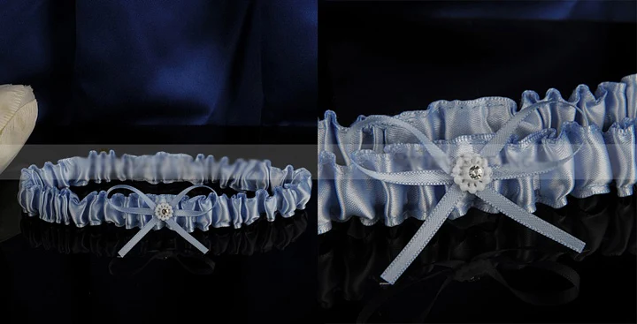 2 шт./партия атласные подвязки с бантом для свадебной вечеринки | Дом и сад