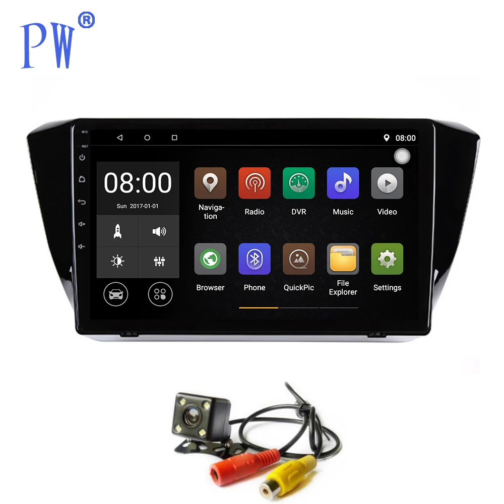 Android 7 1 автомобильное радио GPS Navi для Skoda Superb мультимедийный плеер Стерео