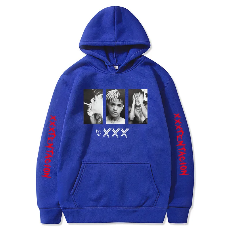 Горячая 2019 XXXTentacion толстовки для мужчин/Женский Повседневный пуловер уличная