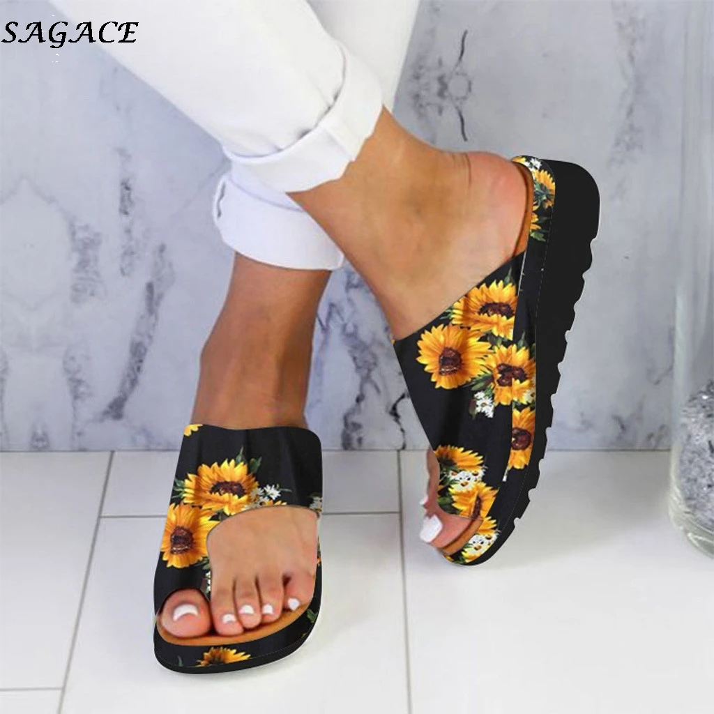 SAGACE женские тапочки Сезон лето Женские сланцы на плоской подошве повседневная