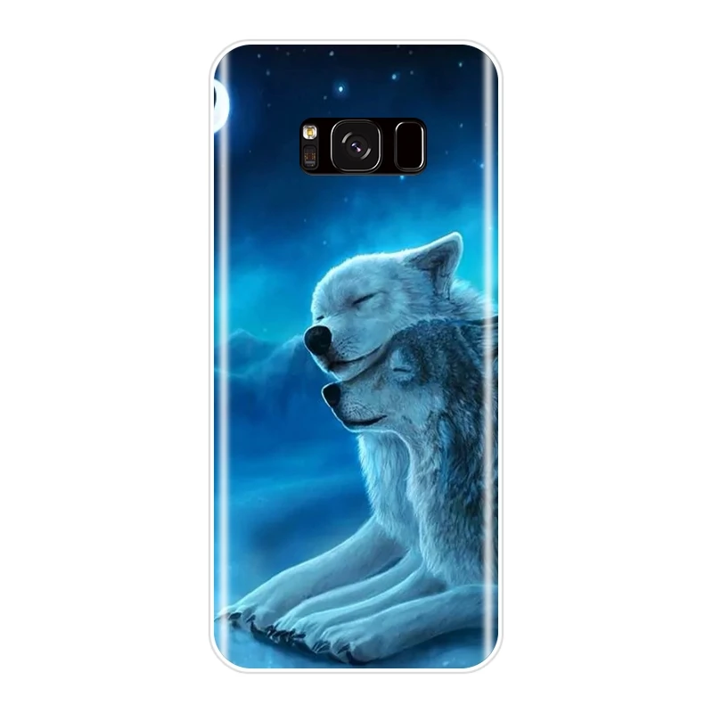 Классный чехол для телефона Samsung Galaxy S5 S6 S7 Edge S8 S9 Plus силиконовый мягкий из ТПУ Note 9 8