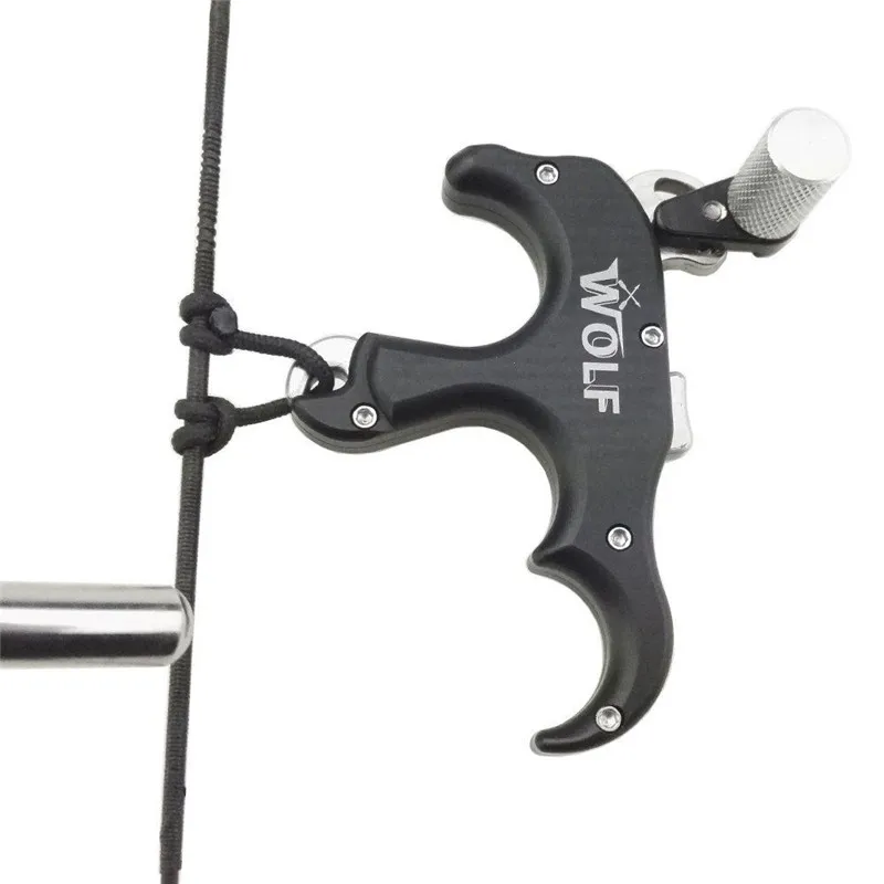 1 шт. инструмент для стрельбы из лука триггер суппорта большого пальца 3 блочный