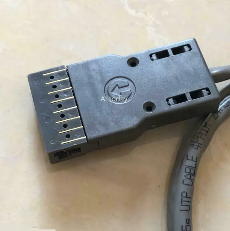 RJ45 до 110 утка Перемычка сеть патч панель тест линия 4 pair 8 core|Компьютерные кабели и