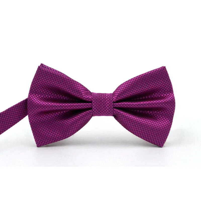Мужской жакет галстук-бабочка Для женщин клетчатый Bowties Свадебные Галстуки для смокингов бабочка - Цвет: 32 red purple