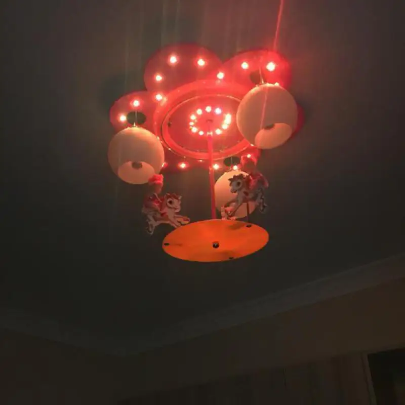 Освещение для детской комнаты розовое освещение принцессы девочек