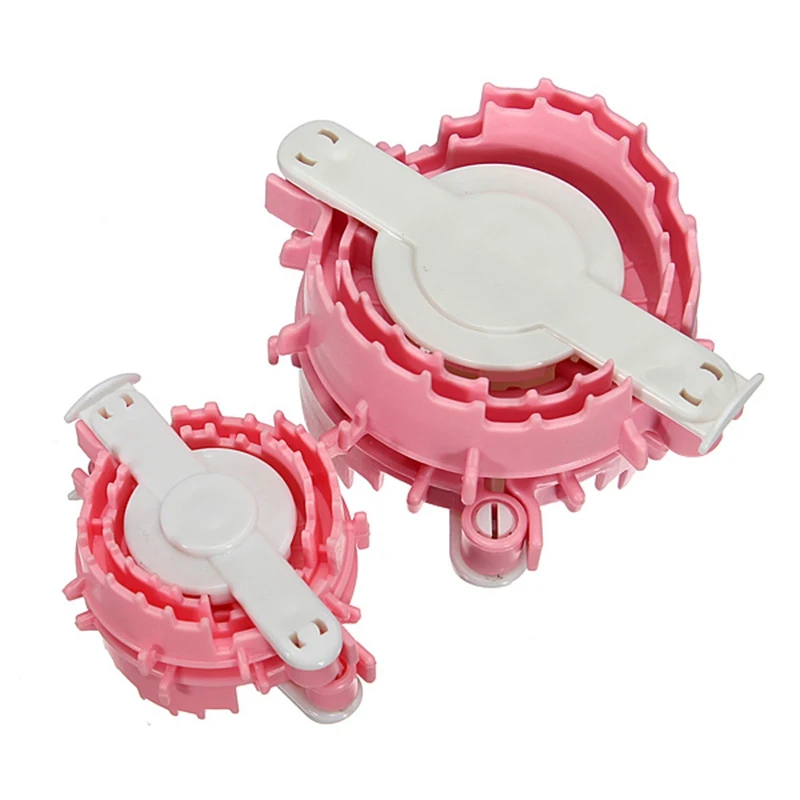 2 шт. розовые пушистые шарики для вязания малышей|pom pom maker|maker fluffpom knit |