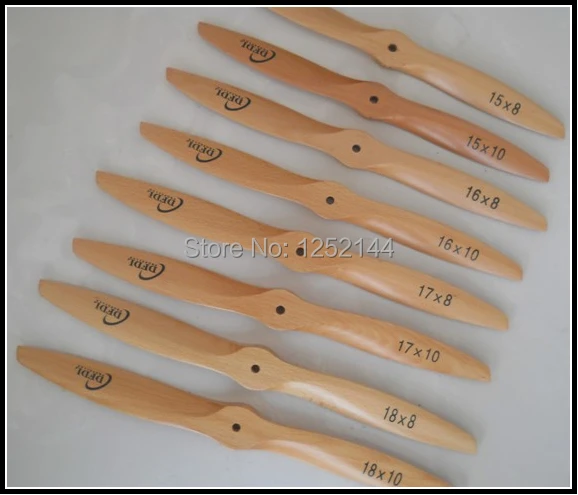 Деревянный пропеллер DFDL 13x 4/13X5/13x 6 // 13X7/13x 8/13x10 CW/CCW для радиоуправляемого газового