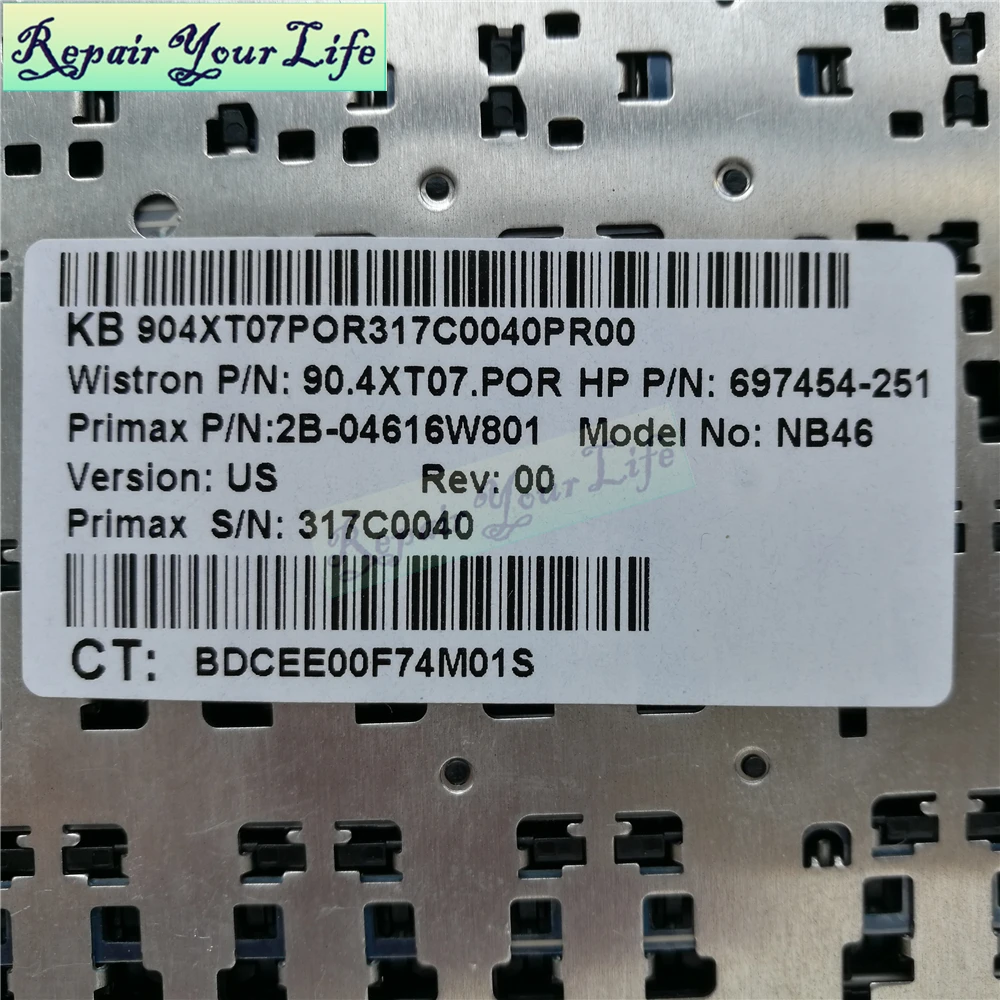 

DV6-7000 English laptop keyboard for HP DV6-7000 DV6-7002 DV6-7045TX US standard keyboard new